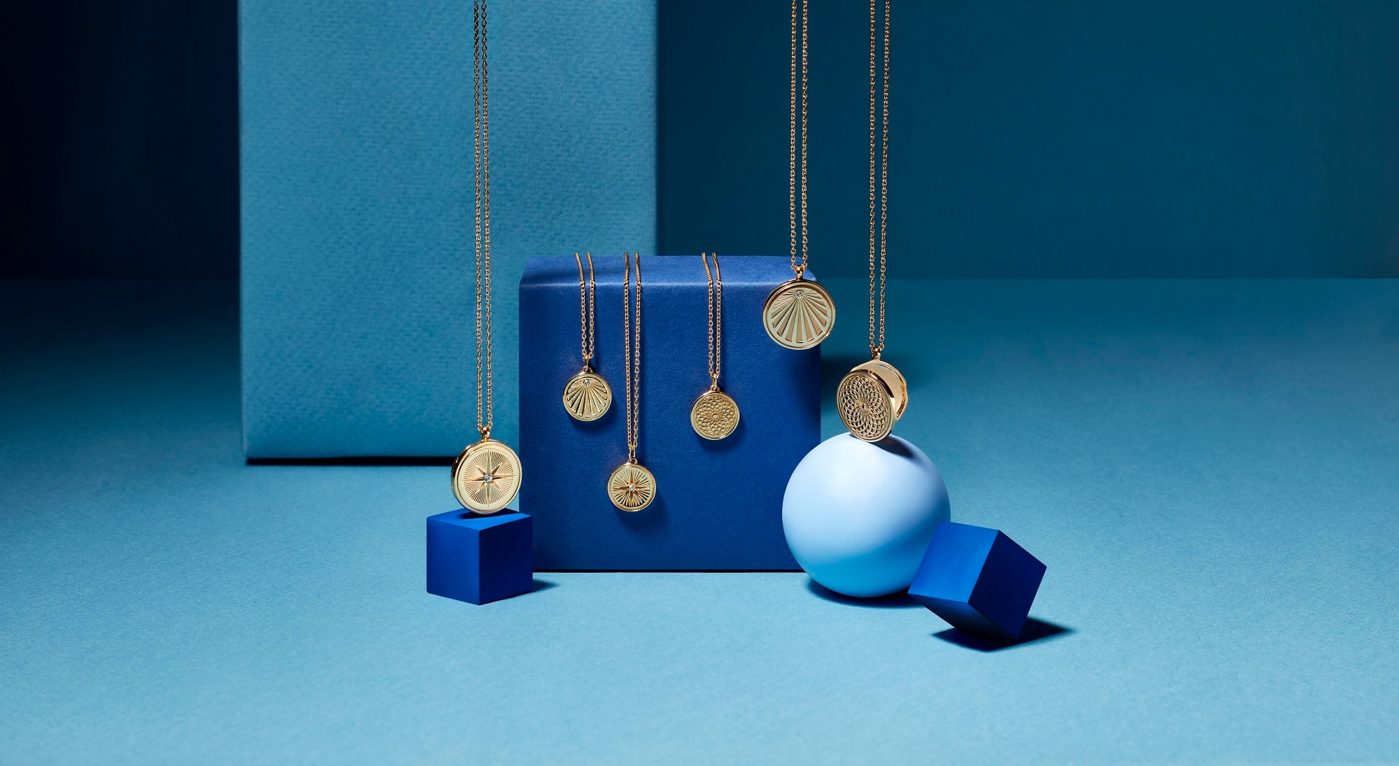 Yellow Gold Vermeil Photo Locket Necklaces & Pendants from the Celestial Collection at Astley Clarke | The Astley Clarke Blog