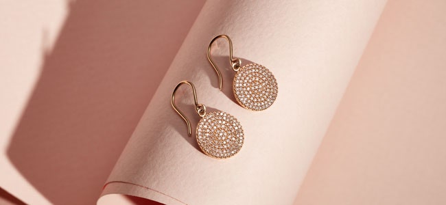 Diamond Dangle Earrings Diamond Dangle Earrings