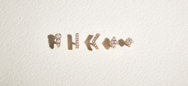 Diamond Stud Earrings