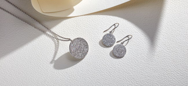 Diamond Drop Earrings