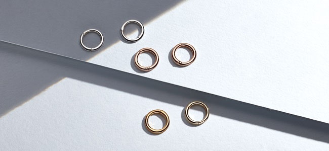 Single Hoop Earrings Single Hoop Earrings