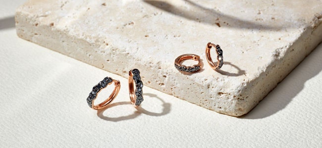 Black Diamond Earrings Black Diamond Earrings
