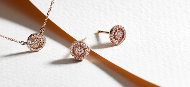 Rose Gold Stud Earrings Rose Gold Stud Earrings