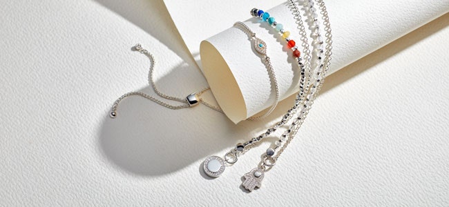 Vintage sterling silver friendship bracelets cheap