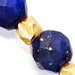 Lapis Skinny Biography Bracelet in Yellow Gold Vermeil