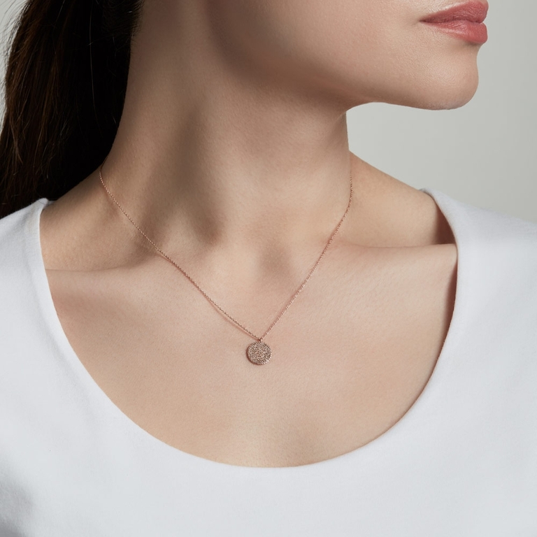 Icon Diamond Pendant Necklace