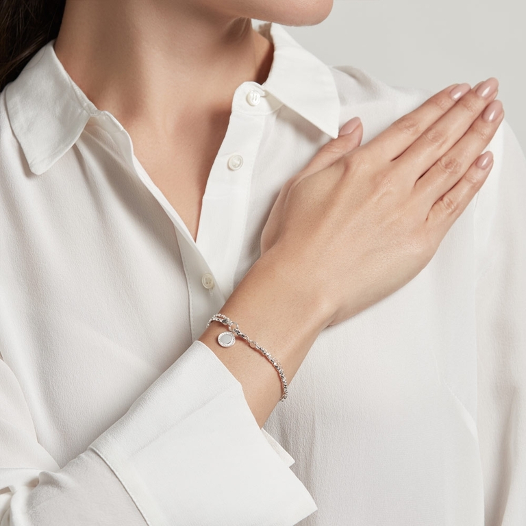 Cosmos Biography Bracelet in Sterling Silver 