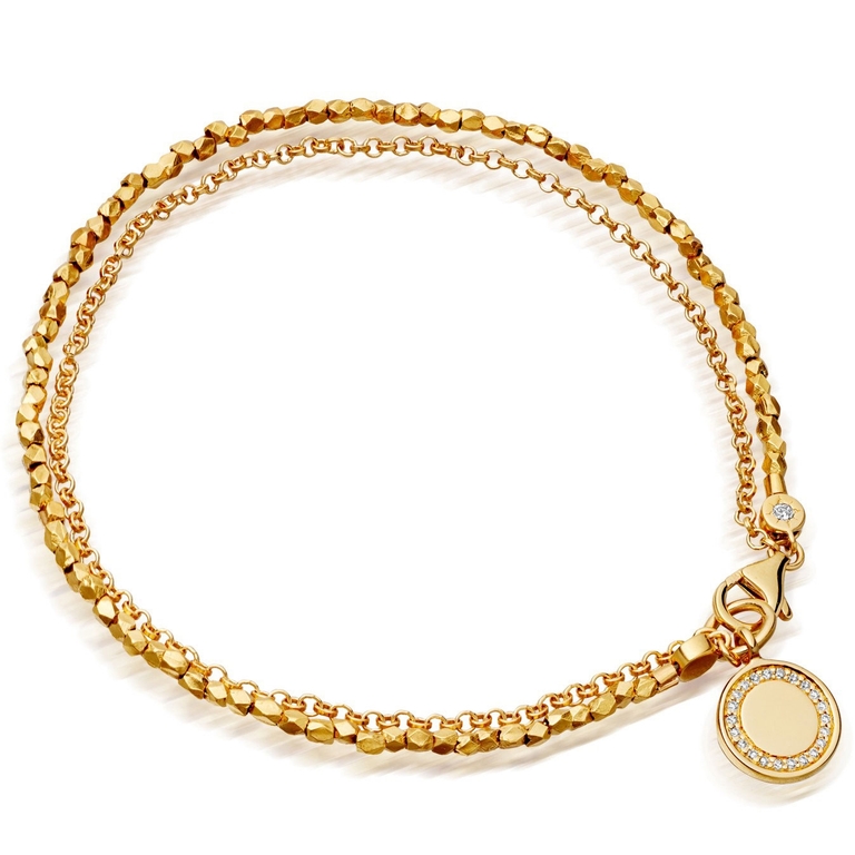 Astley Clarke Biography Locket Bracelet