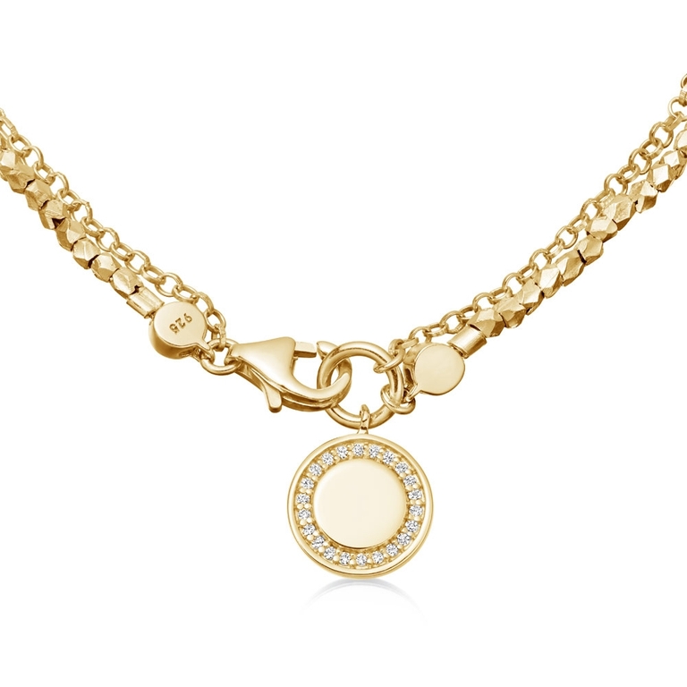 Gold Biography Cosmos Bracelet