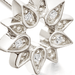 Silver Biography Mini Sun Stud Earrings