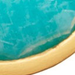 Gold Stilla Large Amazonite Ring 
