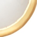 Mini Round Stilla Moonstone Earrings in Yellow Gold Vermeil