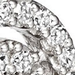 Mini Icon Aura Diamond Drop Earrings in White Gold