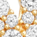 Fusion Interstellar Diamond Ring in Yellow Gold