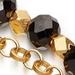 Gold Biography Black Spinel Evil Eye Bracelet