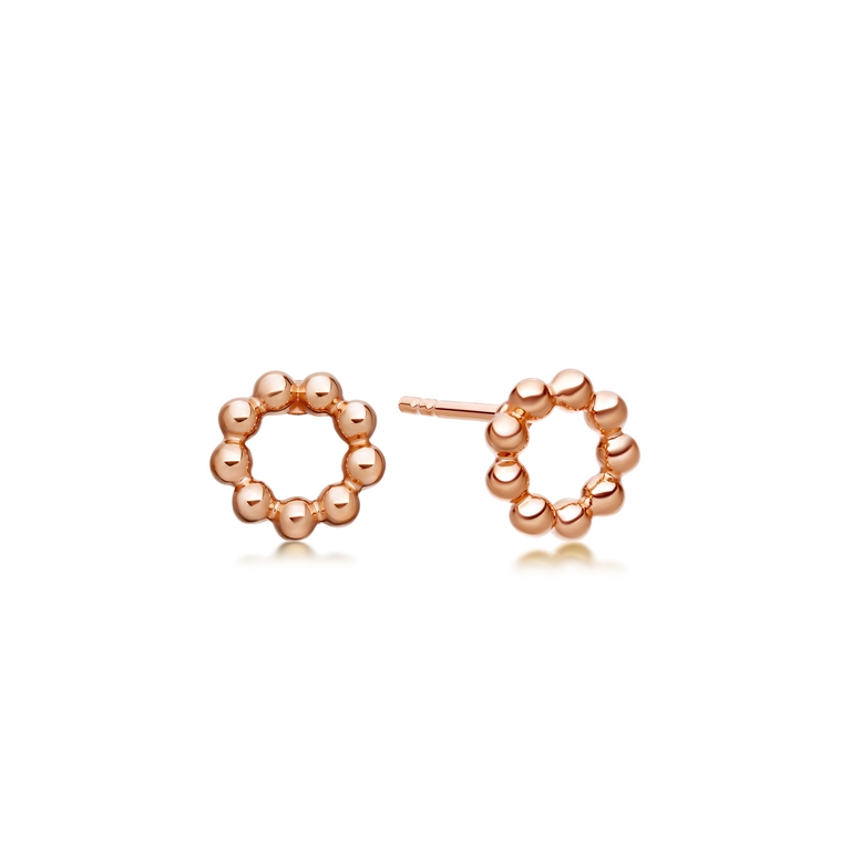 Beaded Stilla Stud Earrings