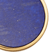 Gold Large Lapis Stilla Locket Necklace