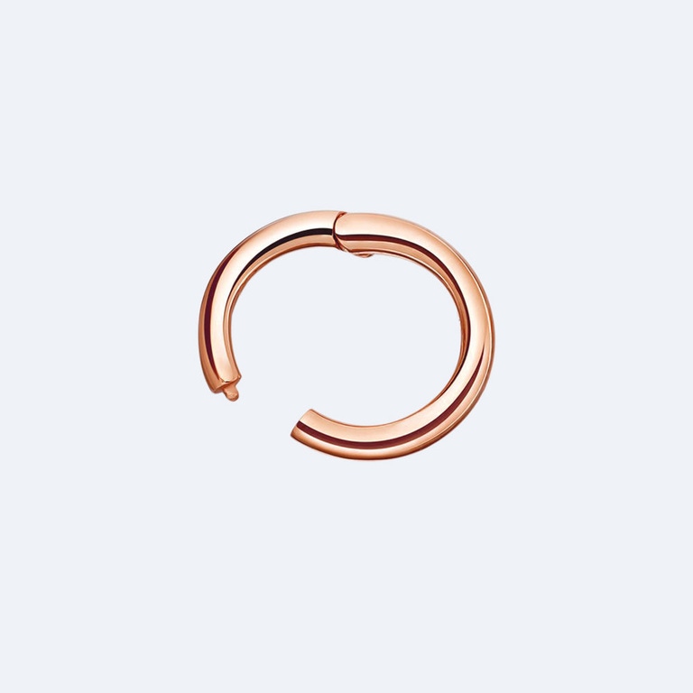 Tiny 14ct Single Cartilage Hoop Earring