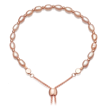 Pink Pearl Kula Bracelet