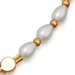 Gold Biography White Pearl Kula Bracelet