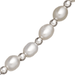 Silver Stilla White Pearl Choker Necklace
