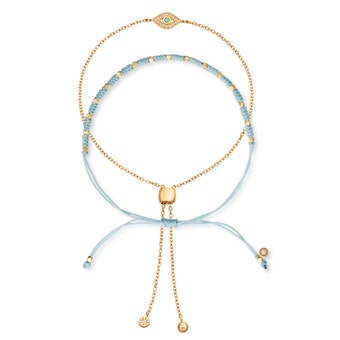 Hope & Wisdom Bracelet Stack Gold