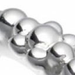 Mille Beaded Ring in Sterling Silver