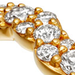 Solid Gold Interstellar Linia Natural Diamond Ring