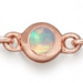 Solid Rose Gold Icon Nova Mini Diamond Bracelet