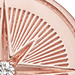 Rose Gold Celestial Compass Locket Necklace
