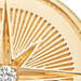 Gold Celestial Compass Locket Necklace