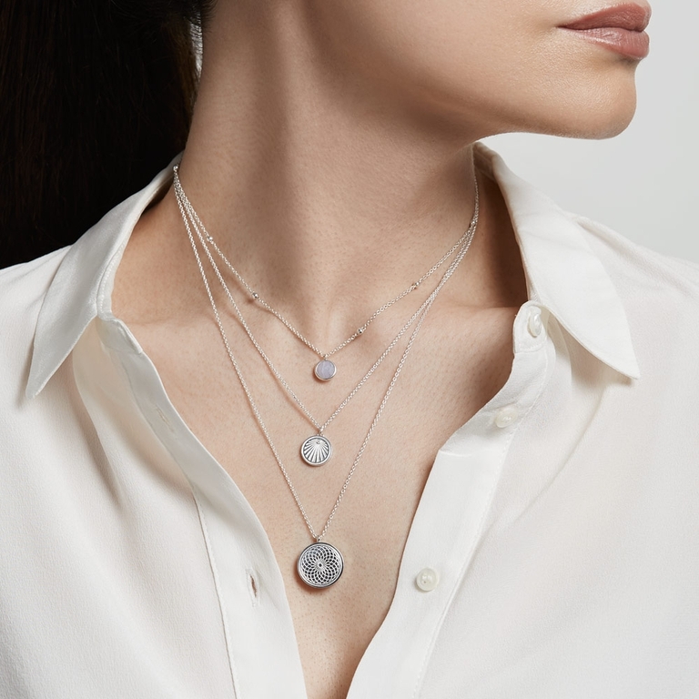 Celestial Sunrise Pendant Necklace