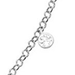 Silver Biography Single Adorned Rainbow Moonstone Necklace