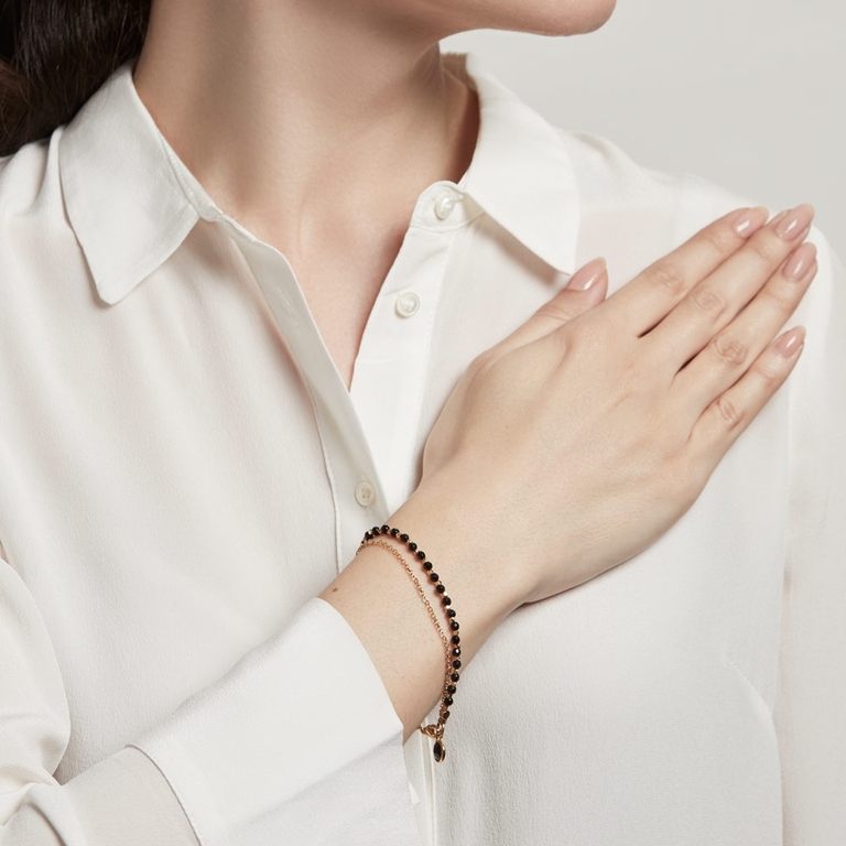 Black Onyx Biography Bracelet
