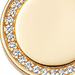 Gold Biography Cosmos Locket Necklace
