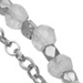 Silver Biography Rainbow Moonstone Charm Bracelet