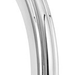 Silver Celestial Linia Small Hoop Earrings