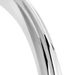 Medium Linia Hoop Earrings in Sterling Silver