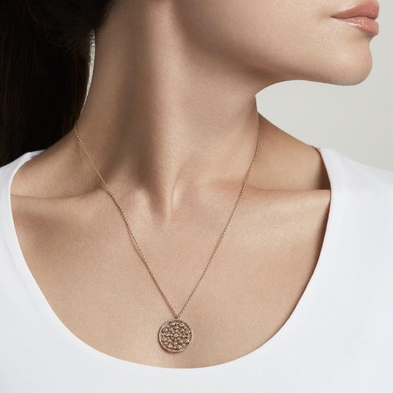 Large Icon Nova Diamond Pendant Necklace