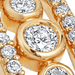 Solid Gold Icon Nova Triple Band Diamond Ring