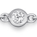 Solid White Gold Icon Nova Mini Diamond Bracelet