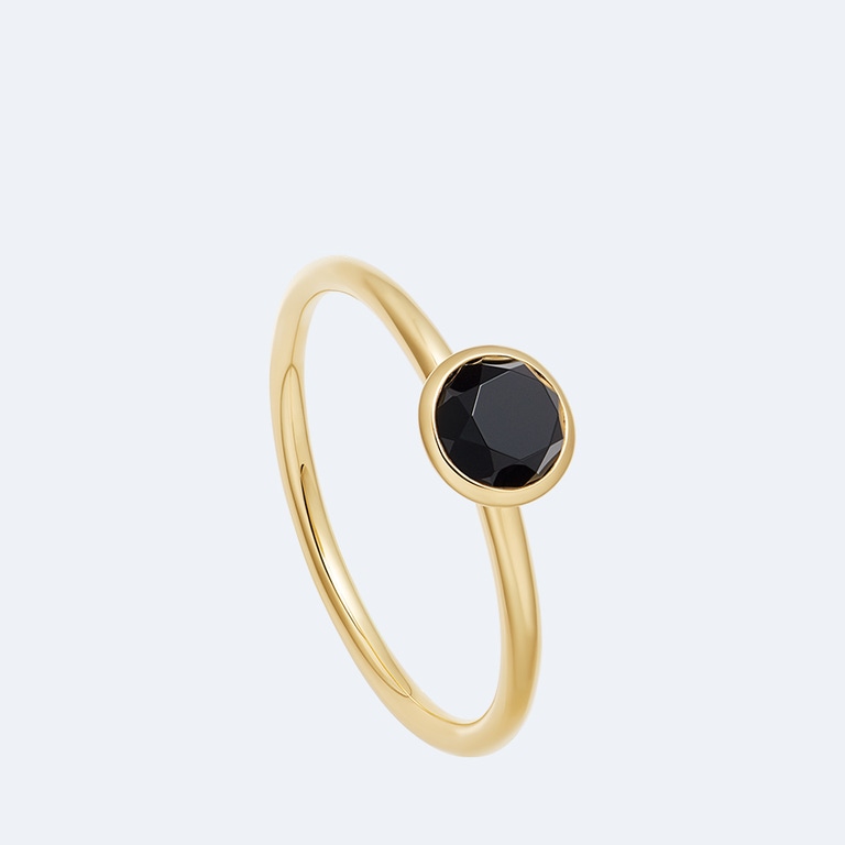 Mini Stilla Black Onyx Ring