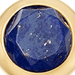 Gold Stilla Mini Lapis Stud Earrings 