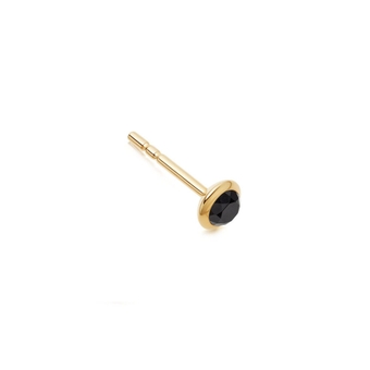 Mini Stilla Black Onyx Single Stud Earring