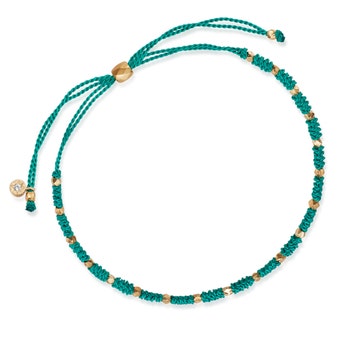 Strength Skinny Biography Bracelet in Yellow Gold Vermeil | Astley Clarke