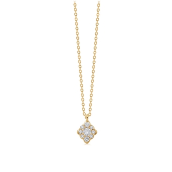 Mini Interstellar Cluster Diamond Necklace