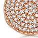 Solid Rose Gold Icon Locket Necklace