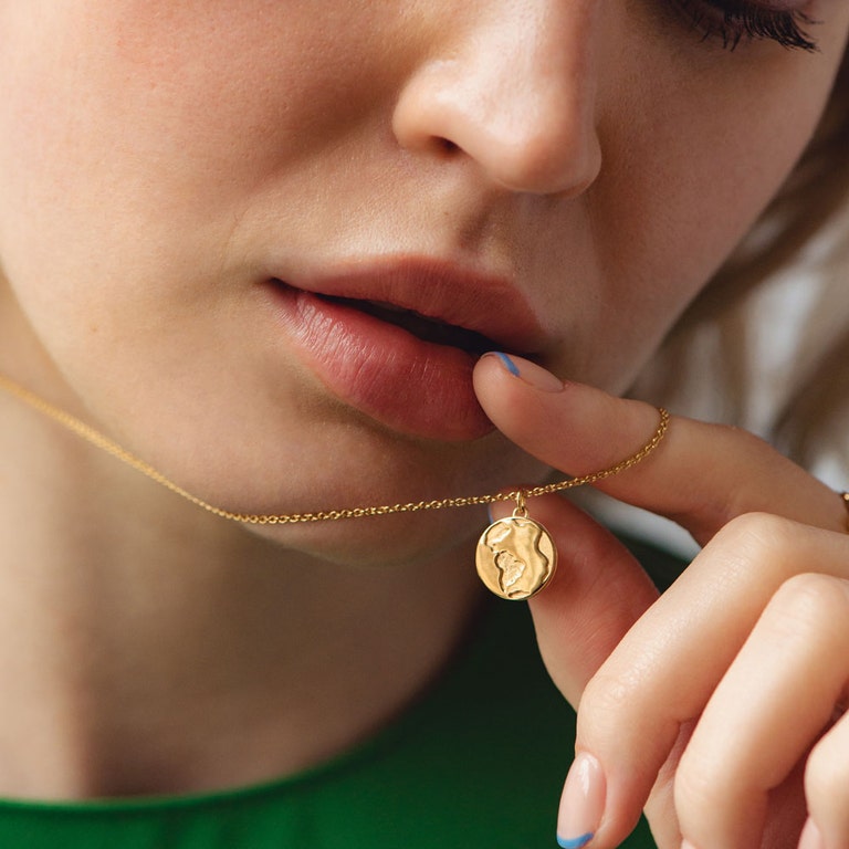 Earth Biography Pendant