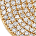 Large Icon Diamond Pendant Necklace in Yellow Gold