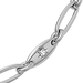 Silver Celestial Orbit Chain Necklace